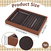 Rectangle Wood Jewelry Trays for Earrings AJEW-WH0880-84B-2