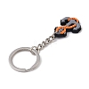 Cartoon PVC Pendant Keychain KEYC-U001-01D-3