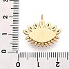 303 Stainless Steel Enamel Pendants STAS-Q110-31G-3