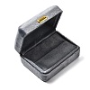 Rectangle Velvet Double Ring Storage Box PW-WG59296-01-1