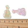 Transparent Resin Pendants CRES-R457-06-3