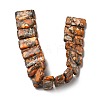 Synthetic Imperial Jasper Beads Strands G-Q050-A01-03-2