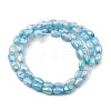 Imitation Jade Glass Beads Strands GLAA-P058-06A-03-2