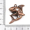 Tibetan Style Alloy Pendants AL-CBA2376-29R-3