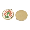 304 Stainless Steel & Embroidered Pendants SA-CBA1ED9-12G-2