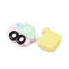 Environmental Protection Series Opaque Resin Cabochons RESI-Z048-02-3