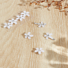 8Pcs Plastic Claw Hair Clips OHAR-LP0002-28-1