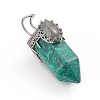 Synthetic Malachite Pointed Big Pendants G-I275-01B-2