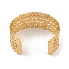 Hollow Wide Version Open Cuff Bangles BJEW-U006-03G-04-3