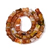 Natural Agate Beads Strands G-Q606-61-3
