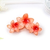 Flower Plastic Claw Hair Clips PW-WGB4757-01-1