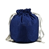 Linen Packing Pouches Drawstring Bags PW-WG38CE7-07-1