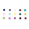 15 Colors Transparent Glass Beads FGLA-JP0001-01-4mm-2