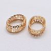Brass Sew on Prong Settings LS-KK-E753-01LG-10x14-3