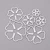 Clover Frame Carbon Steel Cutting Dies Stencils X-DIY-F050-05-2
