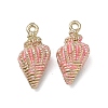 Spray Painted Alloy Pendants AL-CBAE84A-08A-2