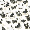 30Pcs 5 Styles Alloy Enamel Pendants ENAM-CJ0005-16-3