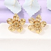 304 Stainless Steel Stud Earrings for Women SA-CBAF6AD-18G-D-1