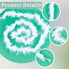Turkey Feather Ornament Accessories AJEW-WH20018-91C-5