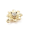 Alloy Rhinestone Pendants FIND-U026-22G-2
