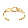 304 Stainless Steel Wire Wrap Cuff Bangles BJEW-Q773-06A-G-3