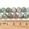 Natural Banded Agate Beads Strands G-K351-A08-02-5