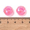 Electroplate Transpant Resin European Beads RE-CBAFF00-02A-3
