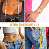 21Pcs 7 Colors Spray Painted Alloy Beads FIND-YW0012-67-6