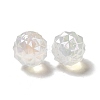 UV Plating Transparent Acrylic Beads PACR-M001-03-2