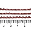 Natural Garnet Beads Strands X-G-B088-C11-02-5
