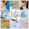 10Pcs Glass Bead Caps for Wind Chimes Making GLAA-BY0001-05A-8