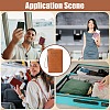Rectangle PU Leather Travel Passport Wallet Cover AJEW-WH20096-52A-7