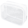 3Pcs Clear Plastic Cosmetic Zipper Bags ABAG-CP0001-10-1