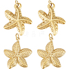 8Pcs 2 Style 304 Stainless Steel Pendants STAS-BBC0004-51-1