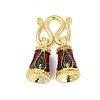 Alloy Enamel Peg Bails Pin Charms FIND-A049-09G-1