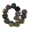 Natural Indian Agate Beads Strands G-M108-A14-01-2