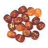 16Pcs 16 Styles Natural Carnelian Display Decorations G-F786-02A-02-1