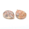 Natural Crazy Agate Pendants G-E526-01N-3