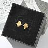 304 Stainless Steel Stud Earrings for Women LS-STAS-Z117-16G-02-2