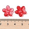 Transparent Spray Paint Glass Beads GLAA-Z011-07J-3