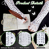 Polyester Lady Tulle Lace Oversleeve Gloves AJEW-WH0596-073A-3