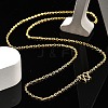 2MM 304 Stainless Steel Cable Chain Necklaces for Men Women NJEW-G160-05G-01-2