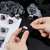 4Pcs Skull Alloy Brooches AJEW-FH0005-58A-3