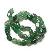 Natural Green Aventurine Beads Strands G-I351-B06-2