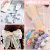 40Pcs Resin Rhinestone Beads RESI-SC0003-12-5