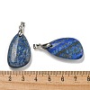 Natural Lapis Lazuli Pendants G-G147-02P-08-3