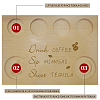 Wooden Wine Serving Tray AJEW-WH0269-014-5
