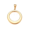 304 Stainless Steel Pendants STAS-I135-36G-1