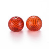 Transparent Handmade Blown Glass Globe Beads X1-GLAA-T012-40B-02-2