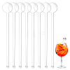 100Pcs Plastic Drink Stirring Rod AJEW-GA0006-63-1